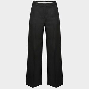 aritzia sylvan wool pant 0 black
